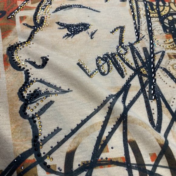 Women Blouse fashion long sleeve shirt Plus size 2XL - Picture 9 of 10